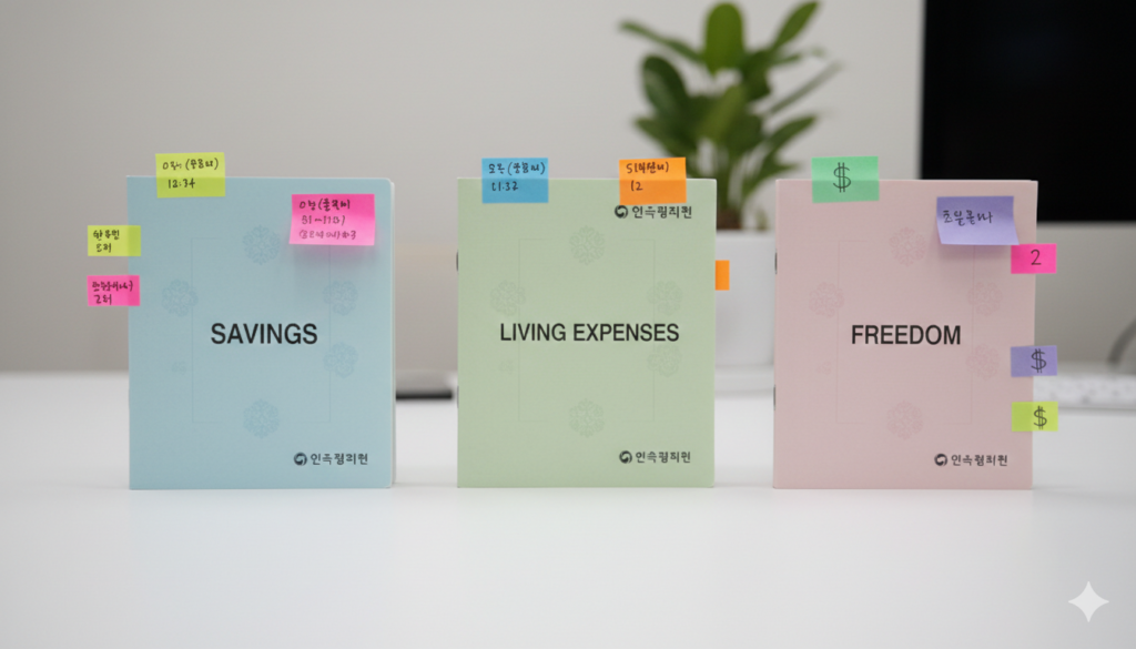 통장 쪼개기로 자동 저축하는 월급쟁이 재테크 시스템