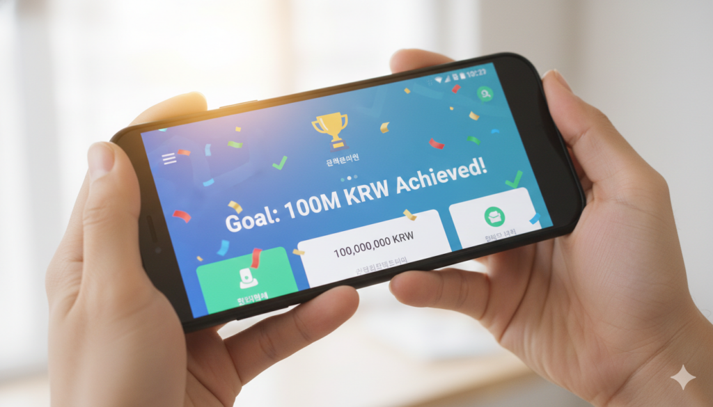 1억 목표 달성한 월급쟁이의 통장 잔고