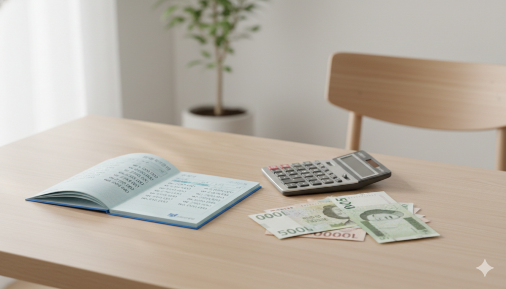 월급쟁이 재테크를 위한 저축통장과 계산기